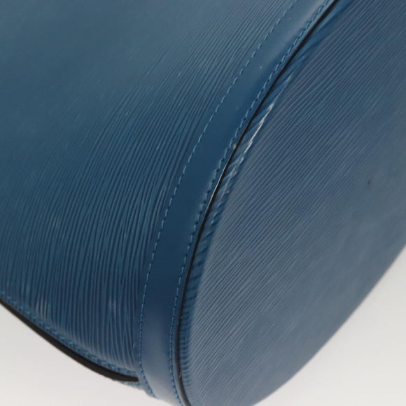 LOUIS VUITTON Epi Cluny Shoulder Bag Blue M52255 LV Auth BA3397