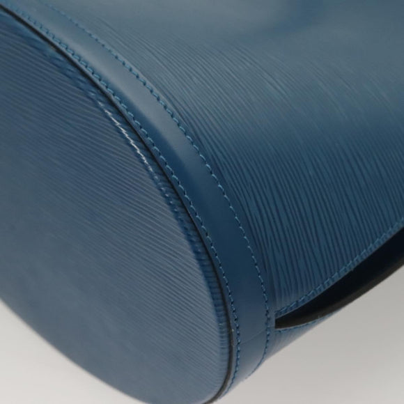 LOUIS VUITTON Epi Cluny Shoulder Bag Blue M52255 LV Auth BA3397