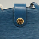 LOUIS VUITTON Epi Cluny Shoulder Bag Blue M52255 LV Auth BA3397-14