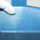 LOUIS VUITTON Epi Cluny Shoulder Bag Blue M52255 LV Auth BA3397-15