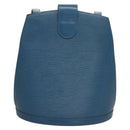 LOUIS VUITTON Epi Cluny Shoulder Bag Blue M52255 LV Auth BA3397-3