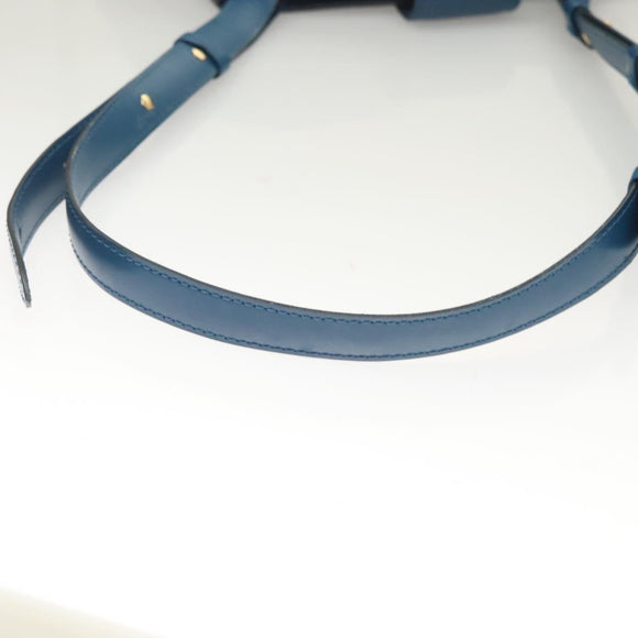 LOUIS VUITTON Epi Cluny Shoulder Bag Blue M52255 LV Auth BA3397