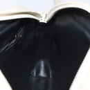 BALLY Shoulder Bag Leather Beige Gold Auth BA3408-19