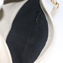 BALLY Shoulder Bag Leather Beige Gold Auth BA3408-21