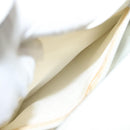 BALLY Shoulder Bag Straw Leather Beige Gold Auth BA3413-12