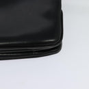 CELINE Shoulder Bag Leather Black Gold Auth BA3418-13