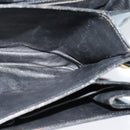 CELINE Shoulder Bag Leather Black Gold Auth BA3418-18