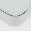 CELINE Shoulder Bag Leather Peppermint Silver Auth BA3419-18