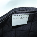 CELINE Shoulder Bag Leather Peppermint Silver Auth BA3419-22