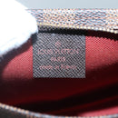 LOUIS VUITTON Damier Ebene Trousse Makeup Pouch N51982 LV Auth BA3421-18