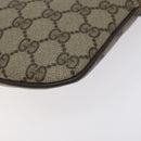 GUCCI GG Supreme Web Sherry Line Shoulder Bag PVC Beige 004 02 047 Auth BA3428-14