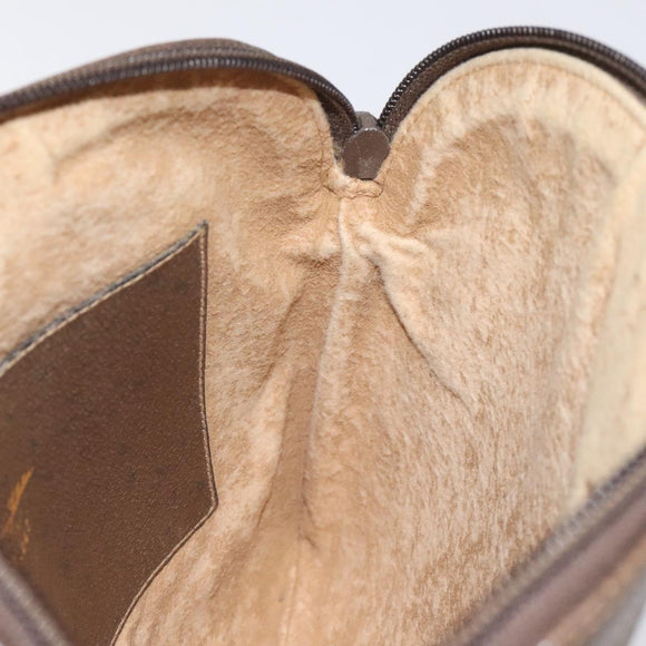 GUCCI GG Supreme Web Sherry Line Shoulder Bag PVC Beige 004 02 047 Auth BA3428