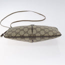 GUCCI GG Supreme Web Sherry Line Shoulder Bag PVC Beige 004 02 047 Auth BA3428-5