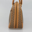 GUCCI Micro GG Supreme Hand Bag PVC Beige Gold 000 39 0030 Auth BA3431-4