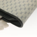 GUCCI Micro GG Supreme Shoulder Bag PVC Navy Gold 89 02 050 Auth BA3432-16