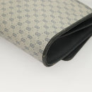 GUCCI Micro GG Supreme Shoulder Bag PVC Navy Gold 89 02 050 Auth BA3432-17