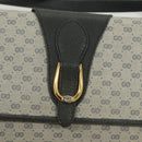 GUCCI Micro GG Supreme Shoulder Bag PVC Navy Gold 89 02 050 Auth BA3432-18