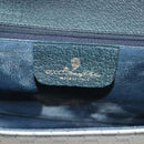 GUCCI Micro GG Supreme Shoulder Bag PVC Navy Gold 89 02 050 Auth BA3432-21