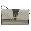 GUCCI Micro GG Supreme Shoulder Bag PVC Navy Gold 89 02 050 Auth BA3432-13