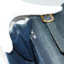 GUCCI Micro GG Supreme Shoulder Bag PVC Navy Gold 89 02 050 Auth BA3432-24