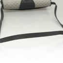 GUCCI Micro GG Supreme Shoulder Bag PVC Navy Gold 89 02 050 Auth BA3432-7