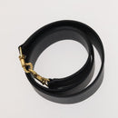 GUCCI Bamboo Hand Bag Leather 2way Navy Gold 001 3444 1638 Auth BA3439-20