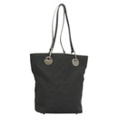 GUCCI GG Canvas Tote Bag Black 120840 Auth BA3441-1