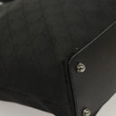 GUCCI GG Canvas Tote Bag Black 120840 Auth BA3441-9