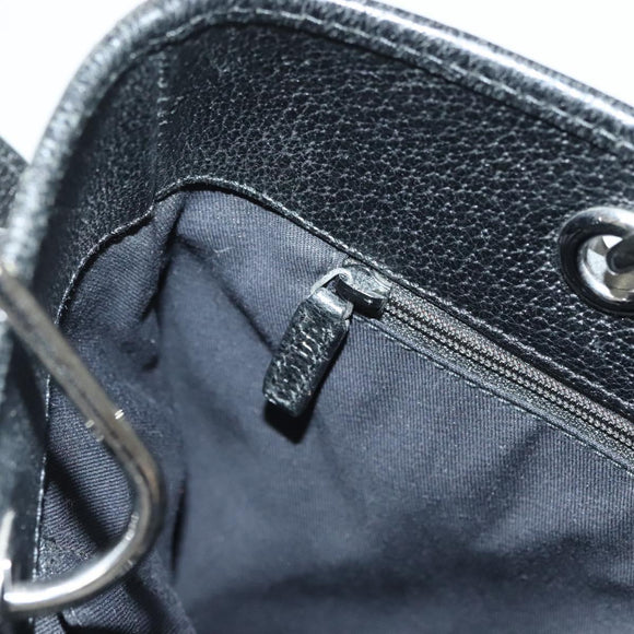 GUCCI GG Canvas Tote Bag Black 120840 Auth BA3441