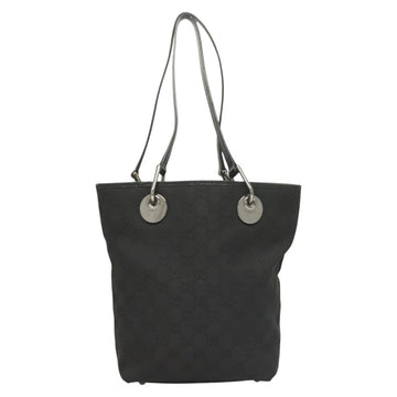 GUCCI GG Canvas Tote Bag Black 120840 Auth BA3441 - 0