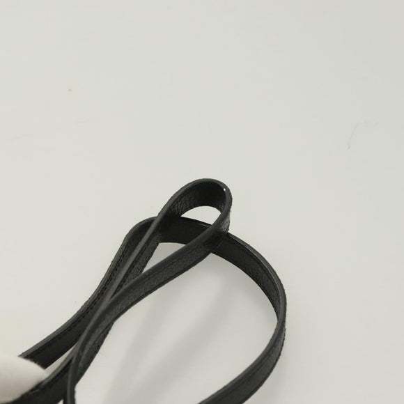 GUCCI GG Canvas Tote Bag Black 120840 Auth BA3441