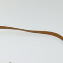 Christian Dior Shoulder Bag Leather Beige Gold Auth BA3445-8