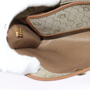 Christian Dior Honeycomb Canvas Shoulder Bag PVC Beige Auth BA3448-19