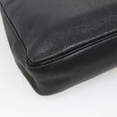 CHANEL COCO Mark Tote Bag Caviar Skin Black Gold CC Auth BA3454-16