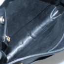 CHANEL COCO Mark Tote Bag Caviar Skin Black Gold CC Auth BA3454-11