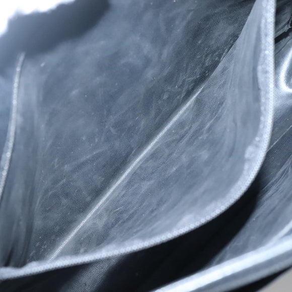 CHANEL COCO Mark Tote Bag Caviar Skin Black Gold CC Auth BA3454