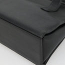 MCM Hand Bag Leather Black Gold Auth BA3459-15