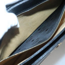 MCM Hand Bag Leather Black Gold Auth BA3459-19