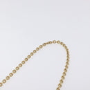 Salvatore Ferragamo Chain Vala Shoulder Bag Enamel Orange Gold Auth BA3468-8