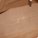 FENDI Celeria Tote Bag Coated Canvas Beige Gold Auth BA3471-11