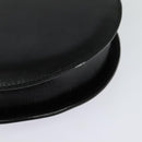 FENDI Shoulder Bag Leather Black Gold Auth BA3472-16