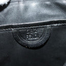 FENDI Shoulder Bag Leather Black Gold Auth BA3472-12