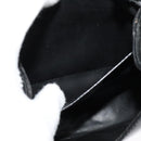 FENDI Shoulder Bag Leather Black Gold Auth BA3472-20