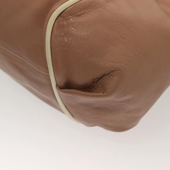 Chloe Etel Hand Bag Leather 2way Pink Silver Auth BA3474