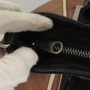 Chloe Etel Hand Bag Leather 2way Pink Silver Auth BA3474-15