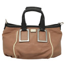Chloe Etel Hand Bag Leather 2way Pink Silver Auth BA3474-2