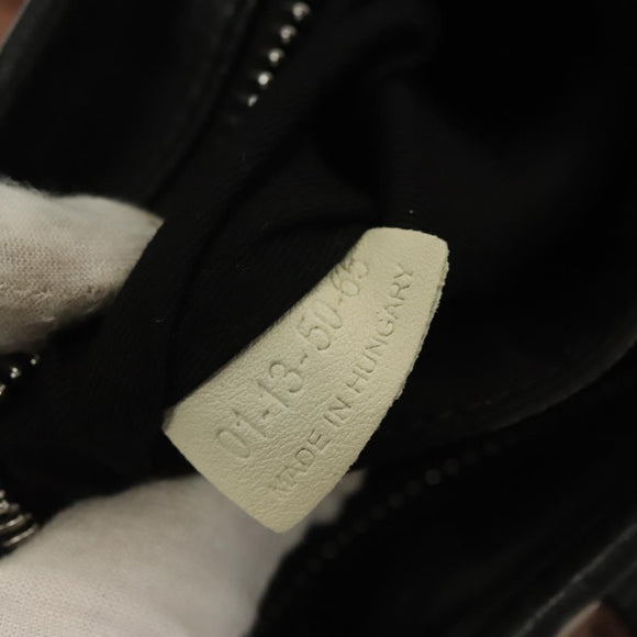 Chloe Etel Hand Bag Leather 2way Pink Silver Auth BA3474