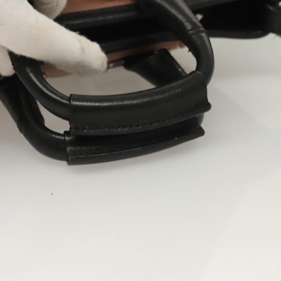 Chloe Etel Hand Bag Leather 2way Pink Silver Auth BA3474