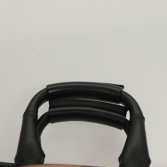 Chloe Etel Hand Bag Leather 2way Pink Silver Auth BA3474