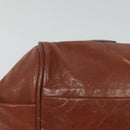 Chloe Etel Hand Bag Leather 2way Pink Gold Auth BA3475-12